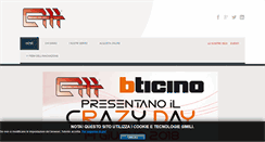 Desktop Screenshot of elettricamorlacco.it